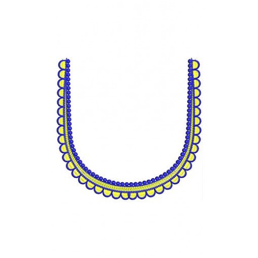 Sweet Neck Embroidery Design 18251