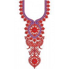 New Neck Embroidery Design 18264
