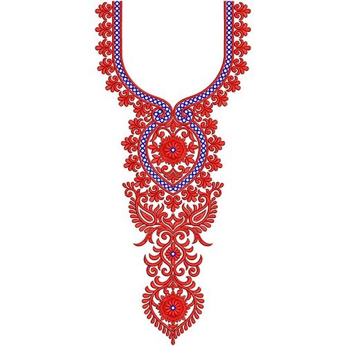 New Neck Embroidery Design 18264