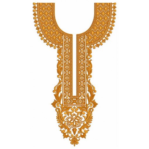 New Neck Embroidery Design 18323