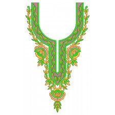 New Neck Embroidery Design 18381