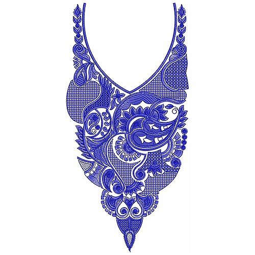 New Neck Embroidery Design 18629