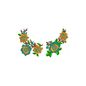 Nighty Embroidery Design 18631