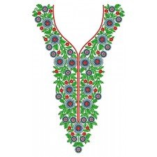 New Neck Embroidery Design 18633