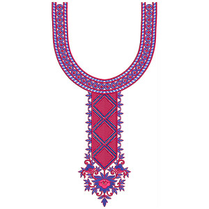 New Neck Embroidery Design 18655