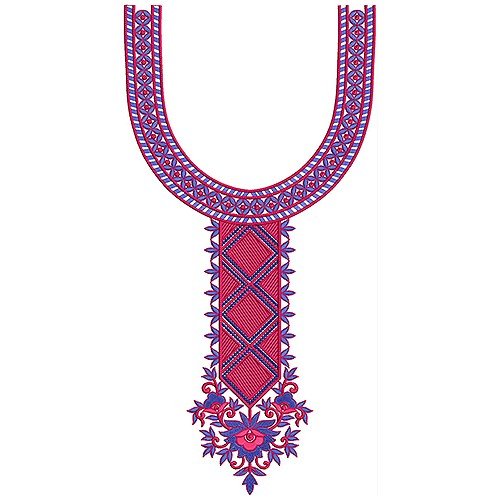 New Neck Embroidery Design 18655