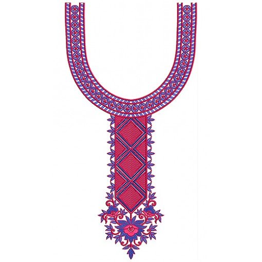 New Neck Embroidery Design 18655