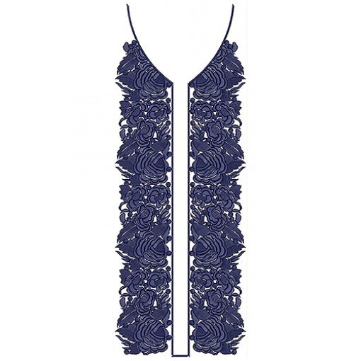 New Neck Embroidery Design 18657