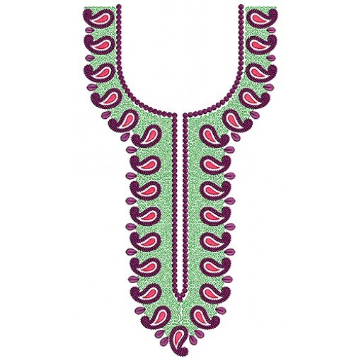 New Neck Embroidery Design 18661