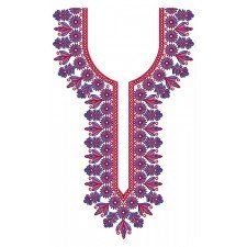 New Neck Embroidery Design 18662