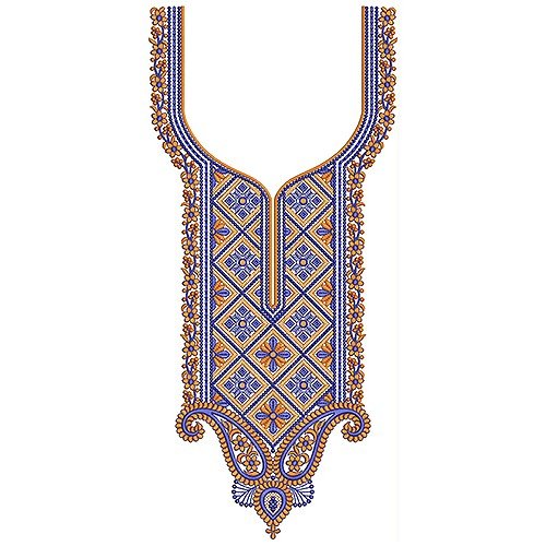 New Neck Embroidery Design 18663