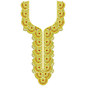 New Neck Embroidery Design 18664