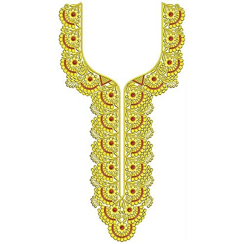 New Neck Embroidery Design 18664