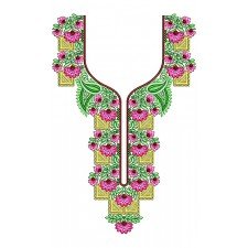 New Neck Embroidery Design 18666
