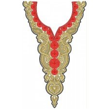 New Neck Embroidery Design 18697