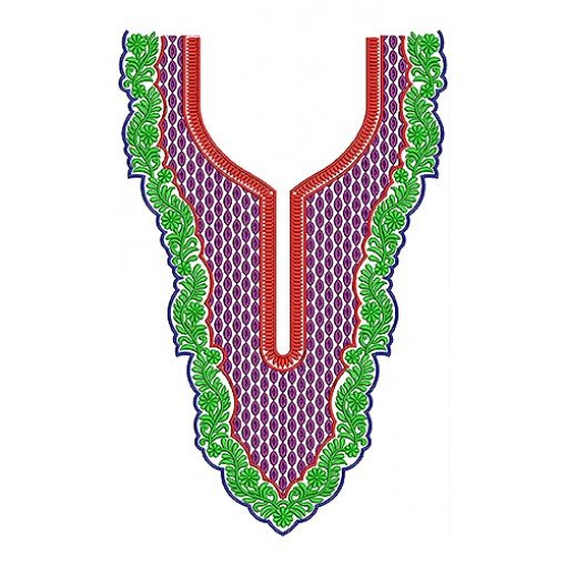 New Neck Embroidery Design 18698
