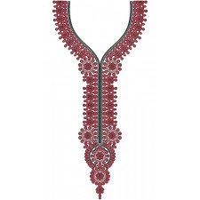 New Neck Embroidery Design 18699
