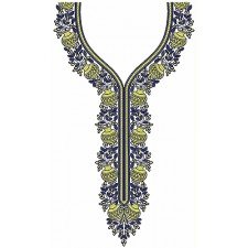 New Neck Embroidery Design 18701
