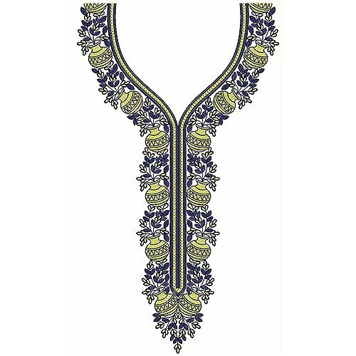 New Neck Embroidery Design 18701