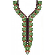 New Neck Embroidery Design 18702
