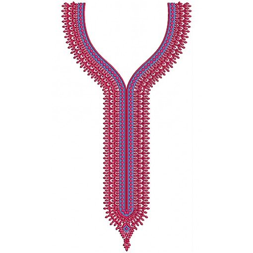 New Neck Embroidery Design 18703