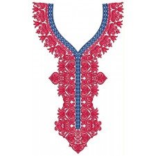 New Neck Embroidery Design 18704