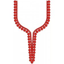 New Neck Embroidery Design 18714