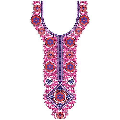 New Neck Embroidery Design 18717