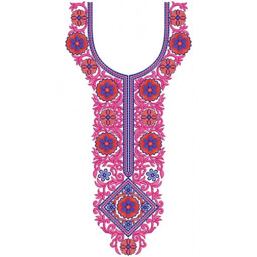 New Neck Embroidery Design 18717