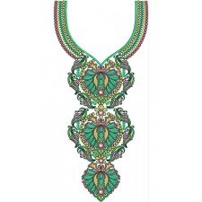 Festival Clothing Neck Embroidery Design Festival Clothing Neck Embroidery Design