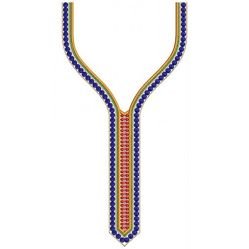New Neck Embroidery Design 18855