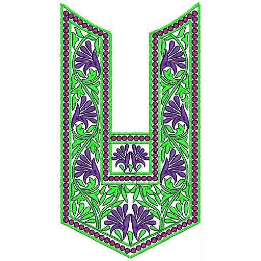 New Neck Embroidery Design 18951