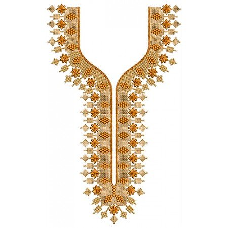 New Neck Embroidery Design 19238