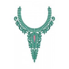 New Neck Embroidery Design 19274