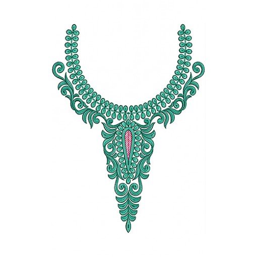 New Neck Embroidery Design 19274