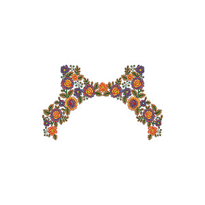 New Neck Embroidery Design 19301