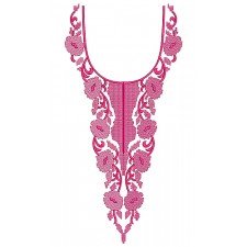 New Neck Embroidery Design 19302