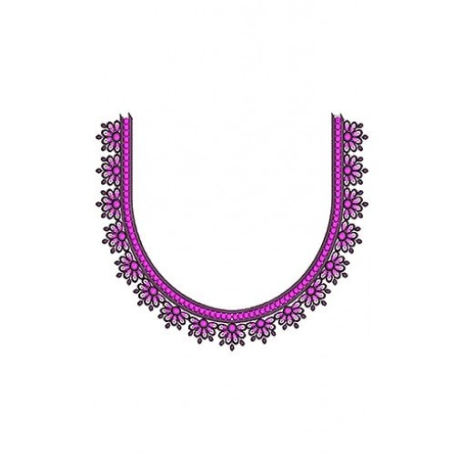 New Neck Embroidery Design 19379
