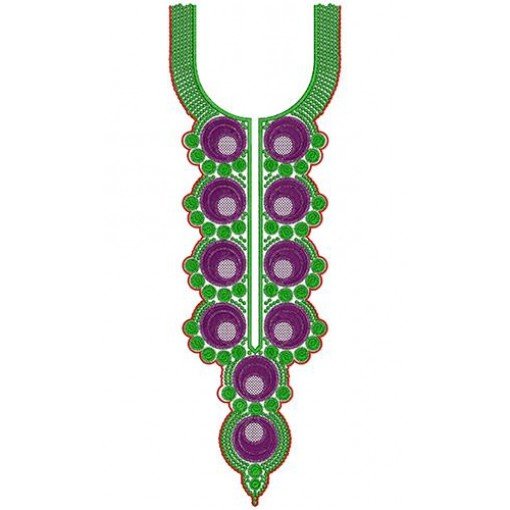 New Neck Embroidery Design 19516