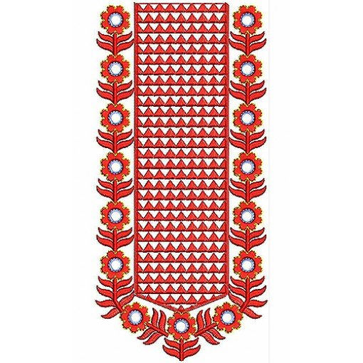 New Neck Embroidery Design 19588