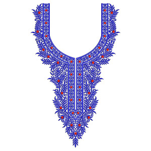 New Neck Embroidery Design 19589
