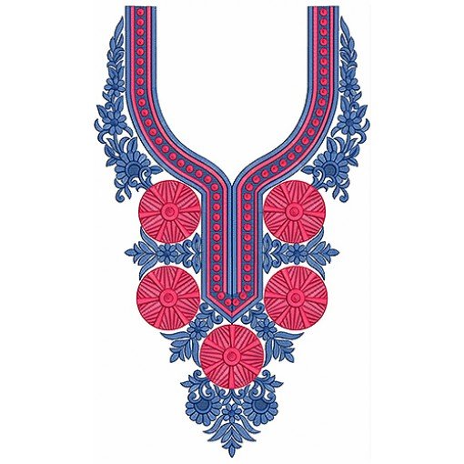 New Neck Embroidery Design 19590