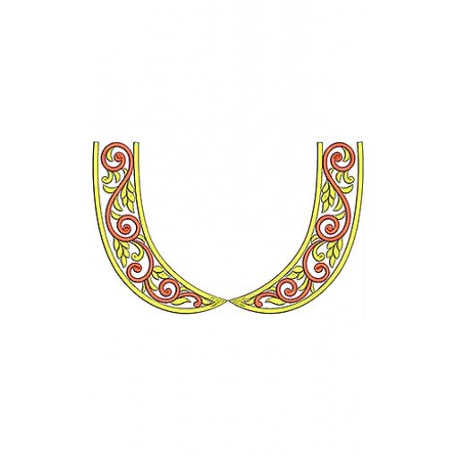 New Neck Embroidery Design 19591