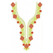 New Neck Embroidery Design 19592