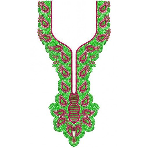 New Neck Embroidery Design 19625