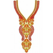 New Neck Embroidery Design 19743