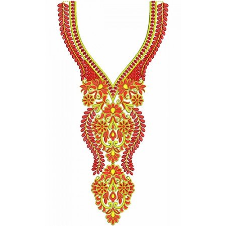 New Neck Embroidery Design 19743