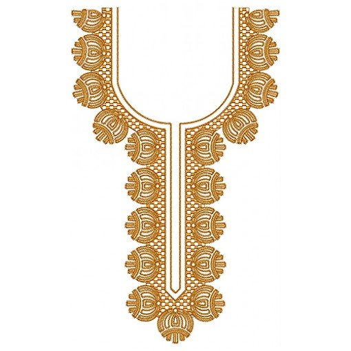 Neck Embroidery Design 19762