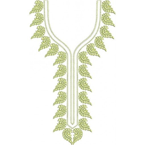 New Neck Embroidery Design 19763