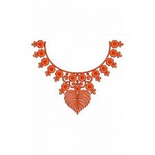 New Neck Embroidery Design 19766